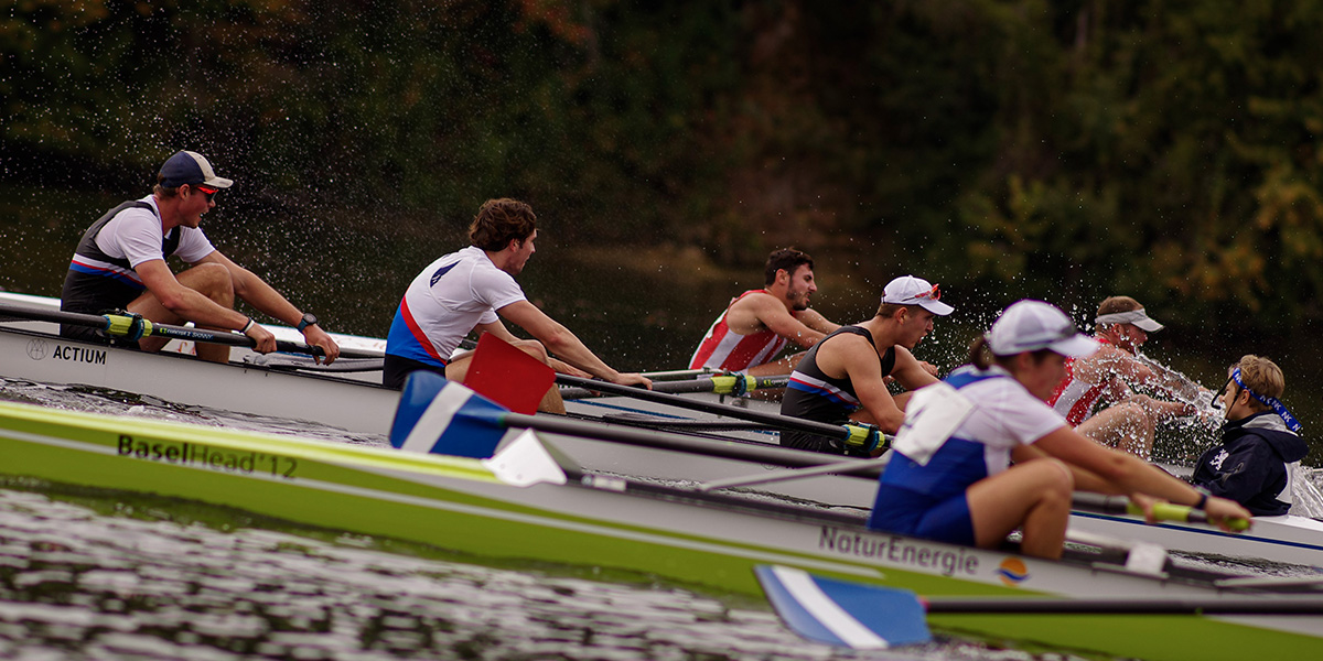 Des huits en pleine course durant Rösticup 2022