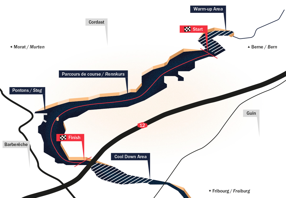 Le plan de course de la Rösticup 2019